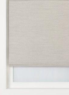 HEMA Rolgordijn structuur grof verduisterend/ gekleurde achterzijde ecru (ecru)