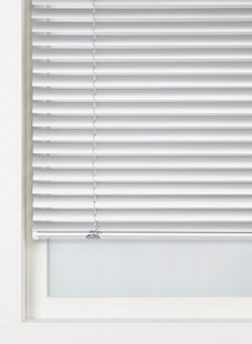 HEMA Jaloezie aluminium mat wit (wit)