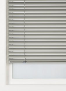 HEMA Jaloezie aluminium zijdeglans middengrijs (middengrijs)