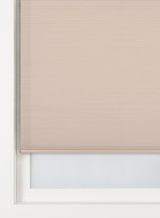 HEMA Plisse dubbel lichtdoorlatend witte achterzijde terra (terra)