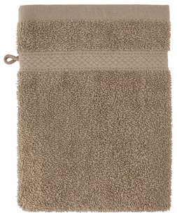 HEMA Washand zware kwaliteit taupe (taupe)