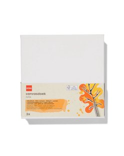 HEMA Canvasdoeken 280gsm 20x20 - 3 stuks