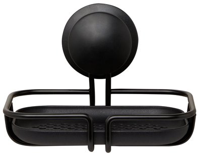 HEMA Zeepbakje met zuignap zwart (zwart)