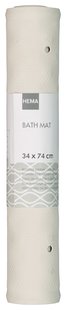 HEMA Badmat 34x74 rubber anti-slip wit (wit)