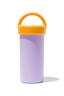 HEMA Drinkbeker met deksel lila 300ml