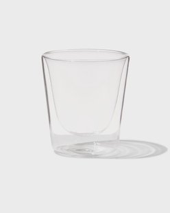 HEMA Dubbelwandig glas 150ml (transparant)