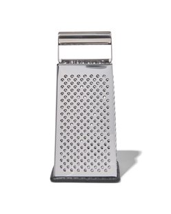 HEMA Rasp vierkant rvs (zilvergrijs)