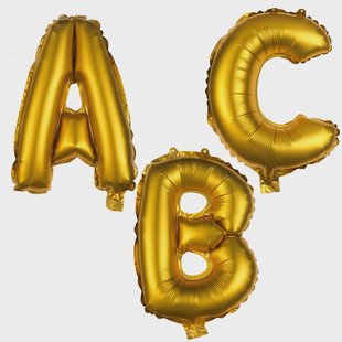 HEMA Folie ballon A-Z goud (goud)