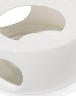 HEMA Theelichthouder Ø15.5cm Chicago new bone wit (wit)