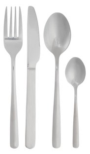 HEMA 16-delige bestekset valencia (zilver)