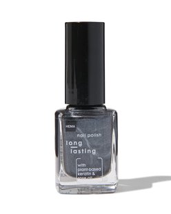 HEMA Long lasting nagellak 1021 dusy grey (donkergrijs)