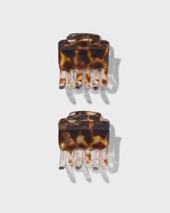 HEMA Haarklemmen schildpad 4cm - 2 stuks