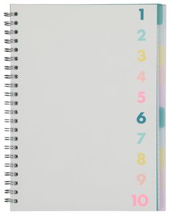 HEMA Collegeblok 10-in-1 A4 gelinieerd en ruit