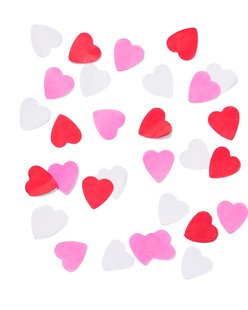 HEMA Confetti hartjes (rood)