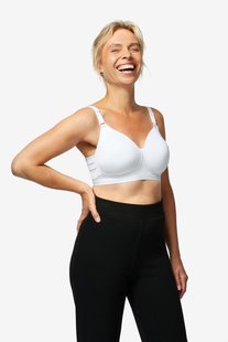 HEMA Voorgevormde prothese bh zonder beugel wit (wit)