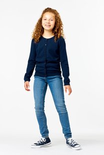 HEMA Kinder jeans skinny fit middenblauw (middenblauw)