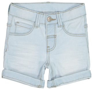 HEMA Baby jogdenim short lichtblauw (lichtblauw)