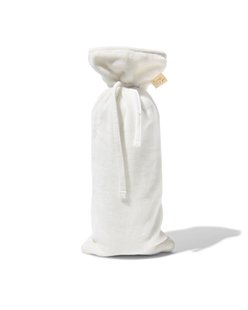 HEMA Kruikenzak 33x13.5 velours wit