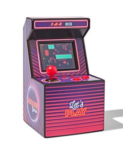 HEMA Retro arcade game