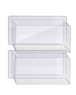 HEMA Bakje transparant S - 2 stuks (transparant)