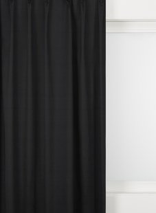 HEMA Gordijnstof Amsterdam verduisterend zwart (zwart)