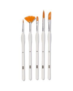 HEMA Schilderpenselen met diverse punt - 5 stuks