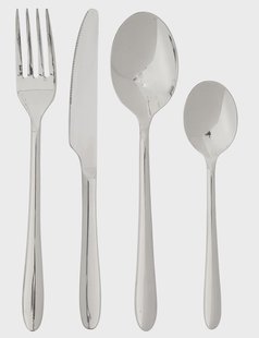 HEMA 16-delige bestekset Bari (zilver)