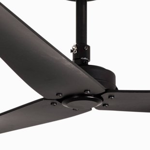 FARO BARCELONA Plafondventilator Milos, DC, matzwart