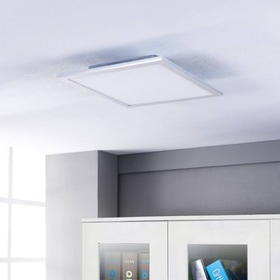 Lindby LED paneel Livel, set van 2, CCT, 40 cm x 40 cm, afstandsbediening