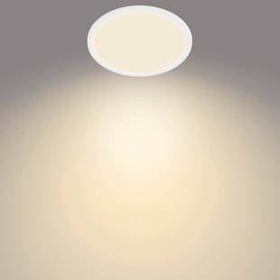 Philips SuperSlim LED IP44 2.700K Ø 24,5cm wit