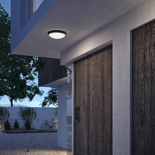 Philips Doris LED buitenlamp IP54 4.000K zwart