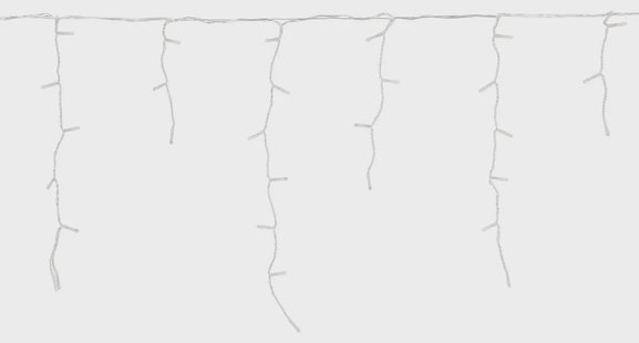 HEMA Lichtsnoer 12m met 200 LED ijspegels (wit)