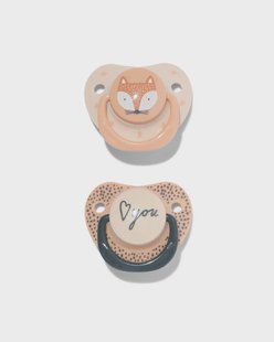 HEMA Fopspenen met platte kant vos 12m+