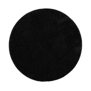 Tapeso Rond vloerkleed Fine - antraciet - 200 cm