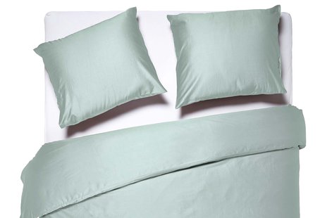 Dixxius Luxurious Porto Dekbedovertrek Sage | Swiss Sense