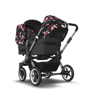 Bugaboo Donkey 5 Duo kinderwagen met wieg en stoel Bugaboo Donkey 5 Duo kinderwagen met wieg en stoel