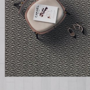 Ferreira de Sa - Burgo Black - 170x240 cm Vloerkleed