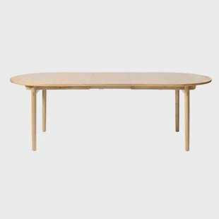 Olivine Kjeld Verlengstuk voor Houten Eettafel 45 x 100 cm - Naturel