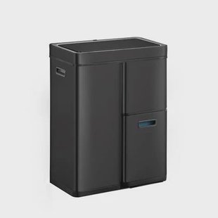 EKO Mirage Plus Sensor Recycler 30+2x15 liter - Staal - Zwart