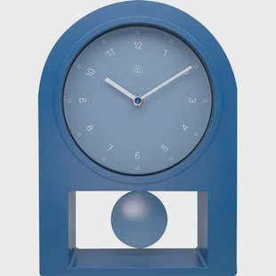 NeXtime - nXt - Tafelklok - 30 x 20 x cm - Plastic - Petrol - &apos;Swing