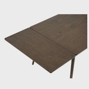 Olivine Boas Verlengstuk voor Houten Eettafel 45 cm - Gerookt Eiken