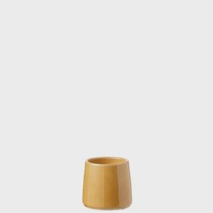 J-Line bloempot Rond - keramiek - oker - extra small - Ø 13.5 cm J-Line bloempot Rond - keramiek - oker - extra small - Ø 13.5 cm
