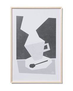 HEMA Fotolijst 40x60cm notenkleur massief hout hout (hout)