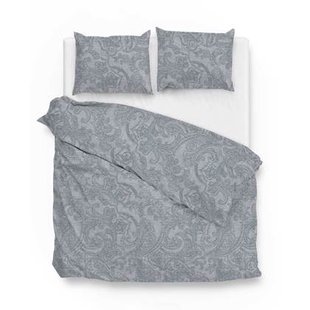 Zo Home Dekbedovertrek Katoen Paisley di Lino - denim