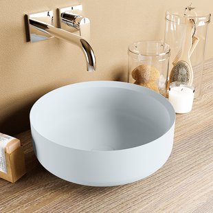 MONDIAZ COSS Waskom solid surface 36cm kleur Clay / Clay