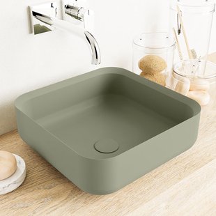 MONDIAZ BINX Waskom solid surface 36cm kleur Army / Army