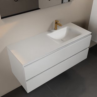 MONDIAZ AIVY 120cm badmeubel Talc, wastafel Talc solid surface rechts 1 kraangat met spiegel (AI-351641TALC-SI - AI-M120TARE - AI-S120X72) MONDIAZ AIVY 120cm badmeubel Talc, wastafel Talc solid surface rechts 1 kraangat met spiegel (AI-351641TALC-SI - AI-M120TARE - AI-S120X72)