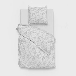 Zo Home Dekbedovertrekset Katoen Satijn Fiori di - white