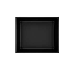 Inbouwnis Boss & Wessing Colorato 30x30x10 cm Mat Zwart