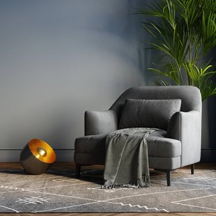 KARE Apollon vloerlamp, zwart, Ø 28 cm